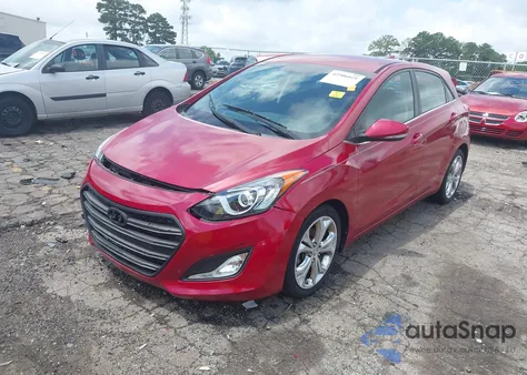2014 Hyundai Elantra Gt из США, поврежденный, VIN KMHD35LH0EU194628